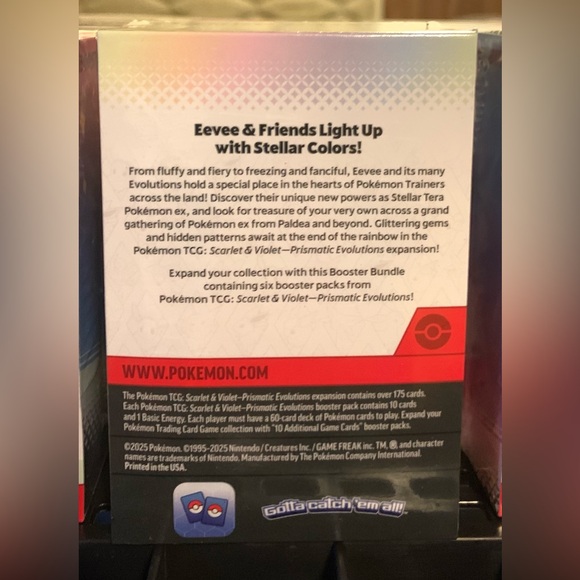 NEW Pokémon TCG Scarlet & Violet Prismatic Evolutions Booster Bundle - SEALED - Picture 2 of 3